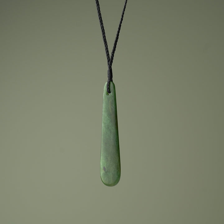 Large Roimata Pounamu Pendant