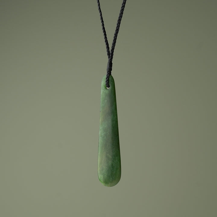 Large Roimata Pounamu Pendant