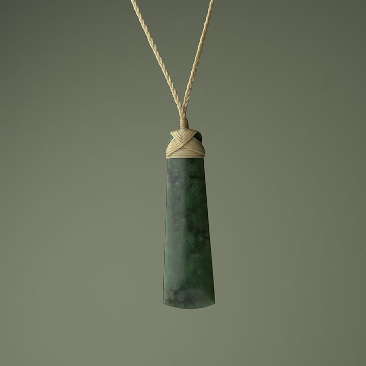 Large Greenstone Toki, Matte