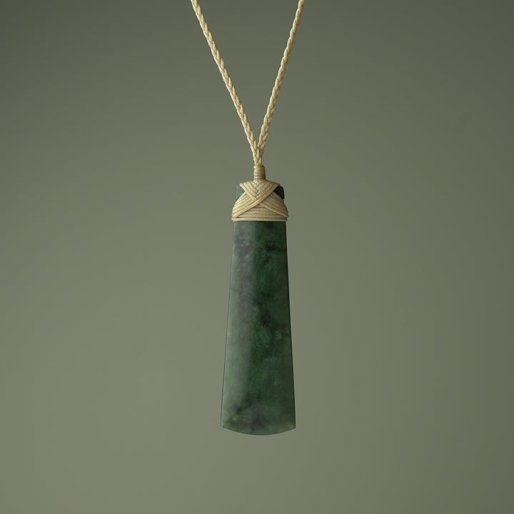 Large Greenstone Toki, Matte