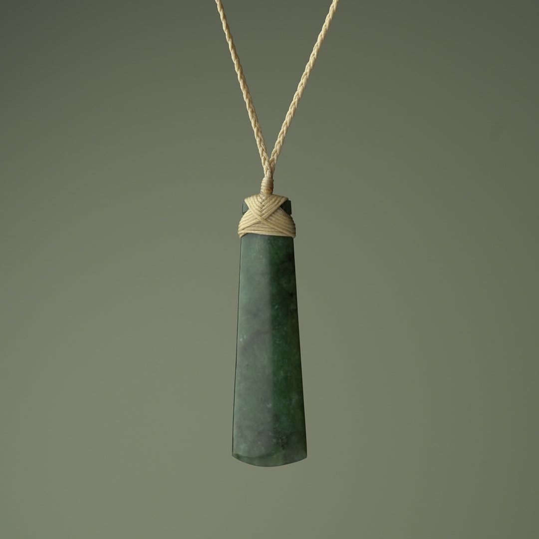 Large Greenstone Toki, Matte