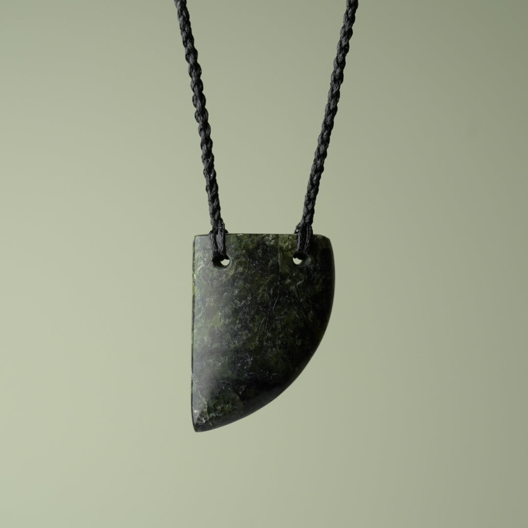 Medium Pounamu Niho Tooth Pendant