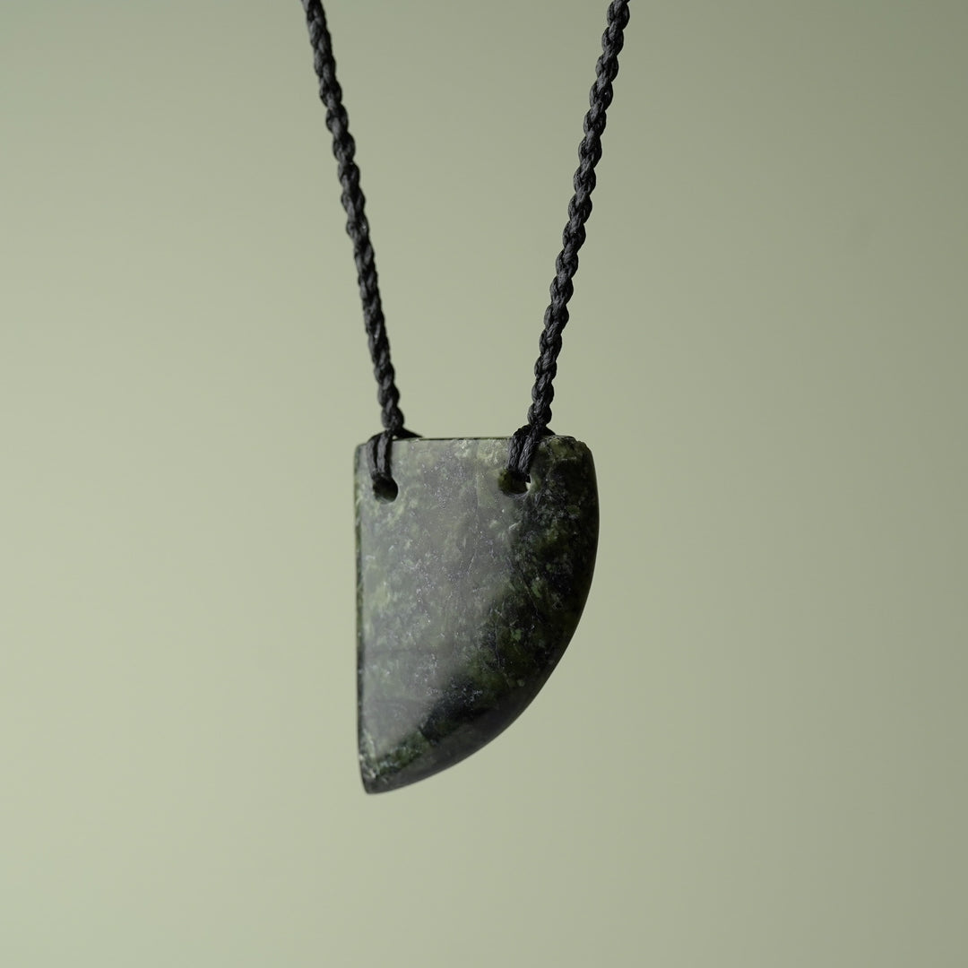 Medium Pounamu Niho Tooth Pendant