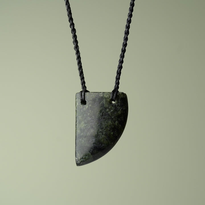 Medium Pounamu Niho Tooth Pendant