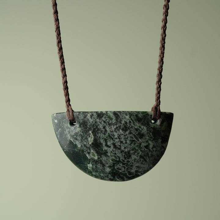 Large Inanga Pounamu Breastplate