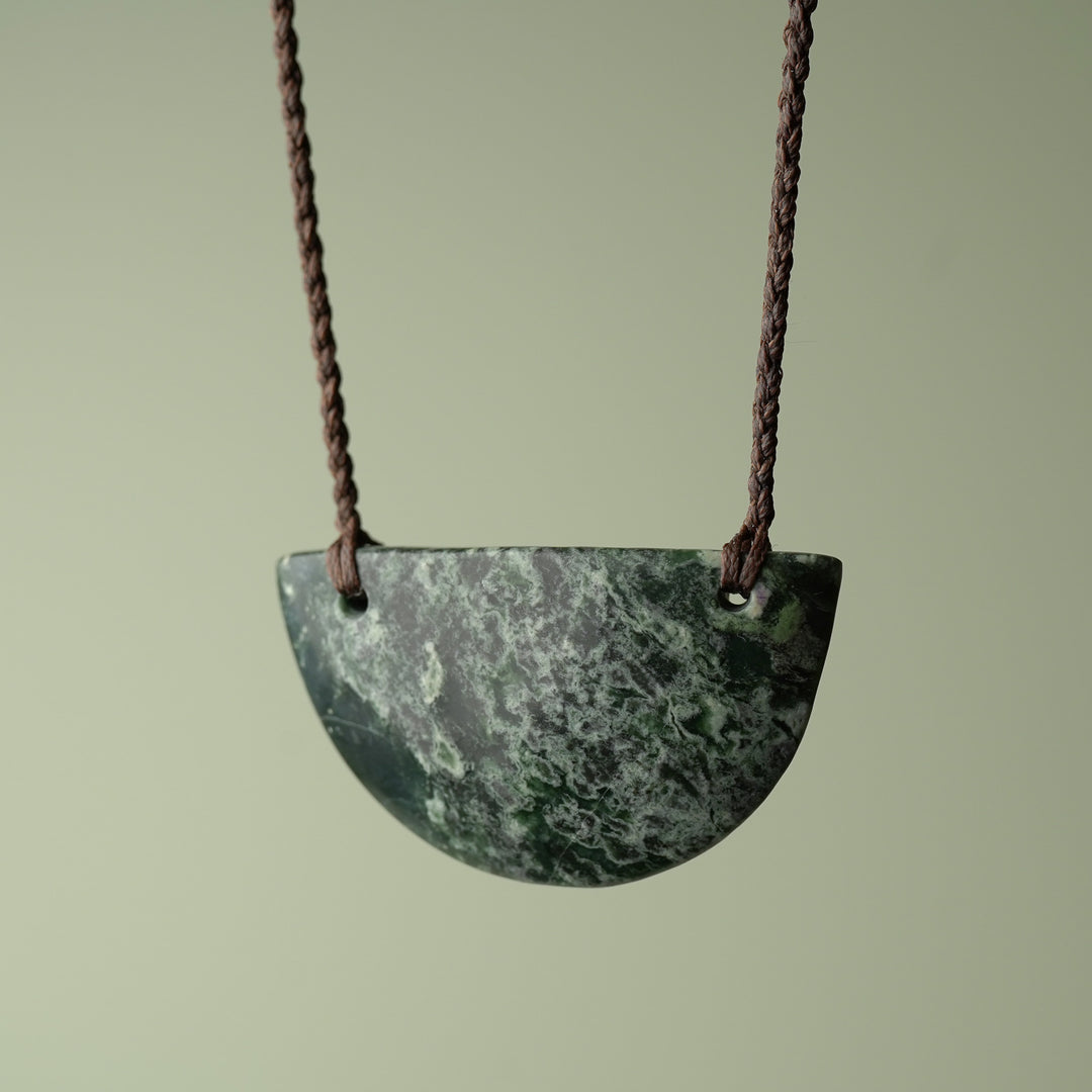 Large Inanga Pounamu Breastplate