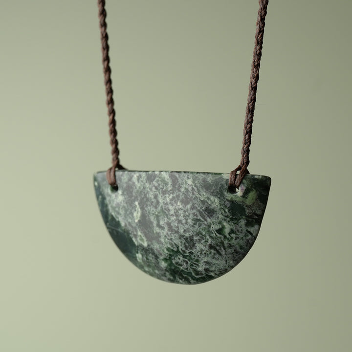 Large Inanga Pounamu Breastplate