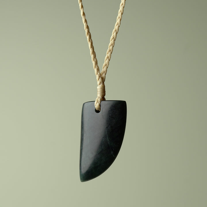 Medium Pounamu Niho Tooth Pendant