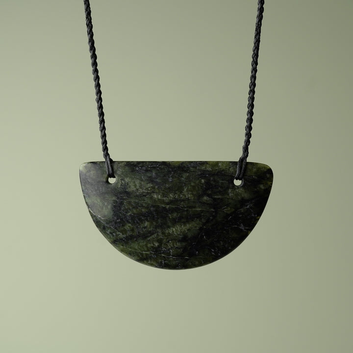 Large Inanga Pounamu Breastplate