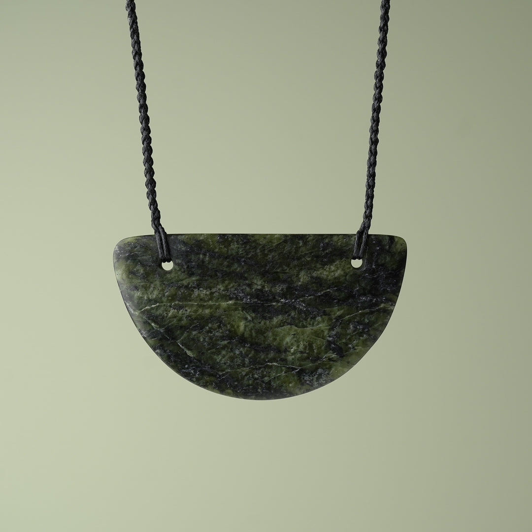 Large Inanga Pounamu Breastplate