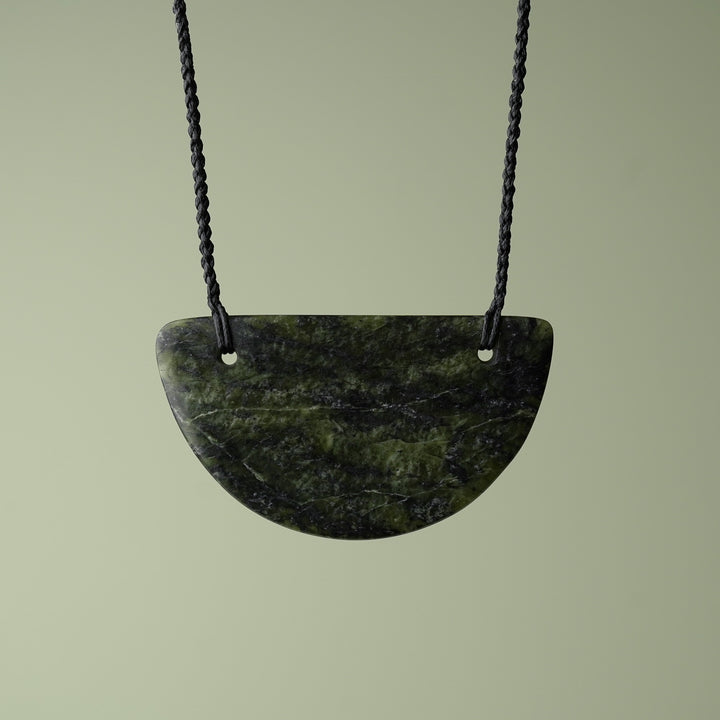 Large Inanga Pounamu Breastplate