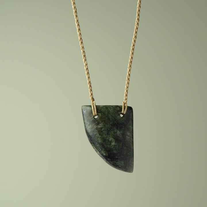 Medium Pounamu Niho Tooth Pendant