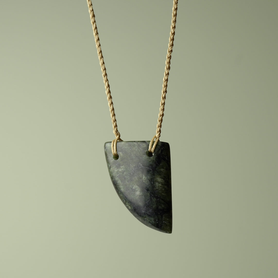 Medium Pounamu Niho Tooth Pendant