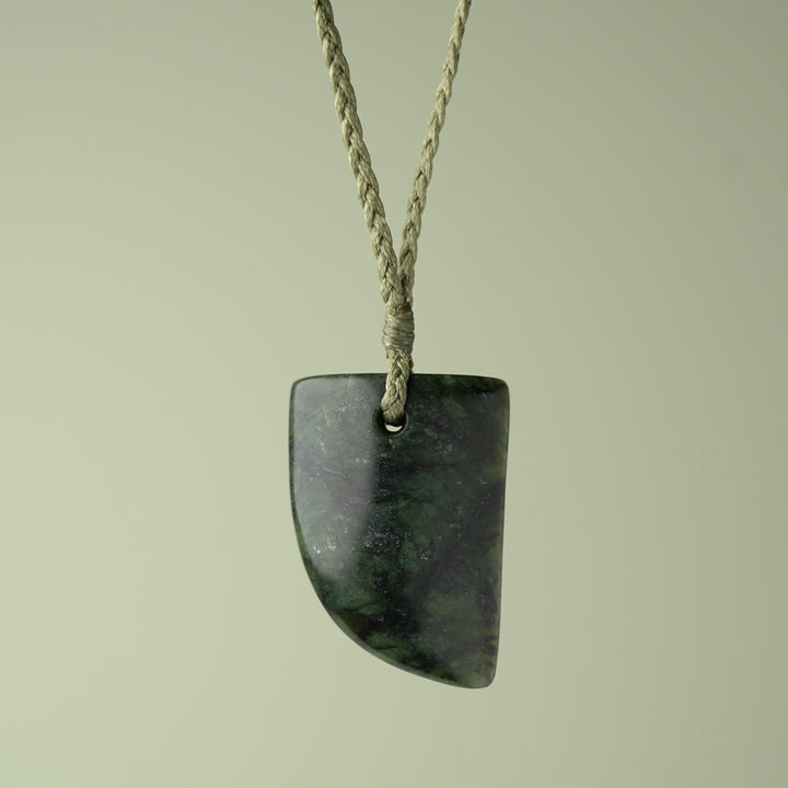 Medium Pounamu Niho Tooth Pendant