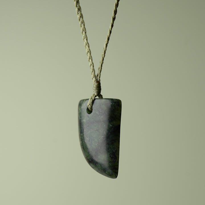 Medium Pounamu Niho Tooth Pendant