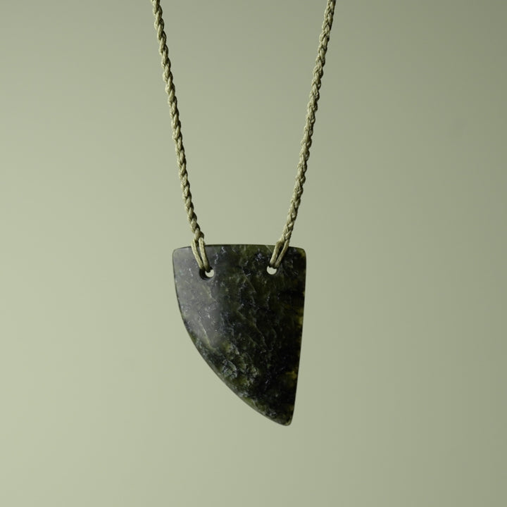 Medium Pounamu Niho Tooth Pendant