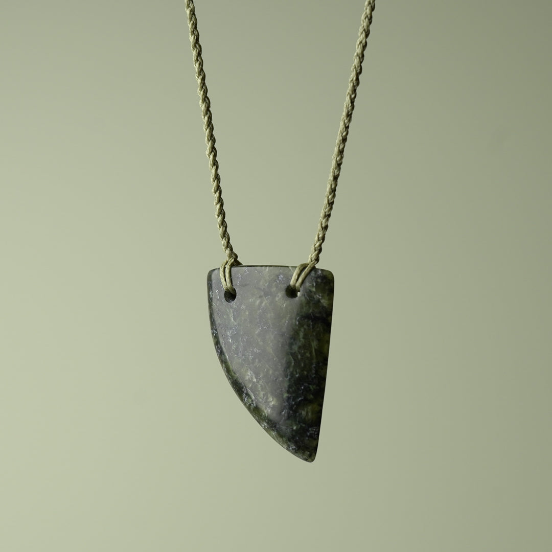 Medium Pounamu Niho Tooth Pendant