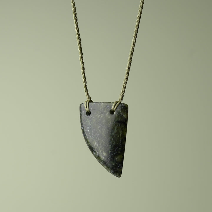 Medium Pounamu Niho Tooth Pendant