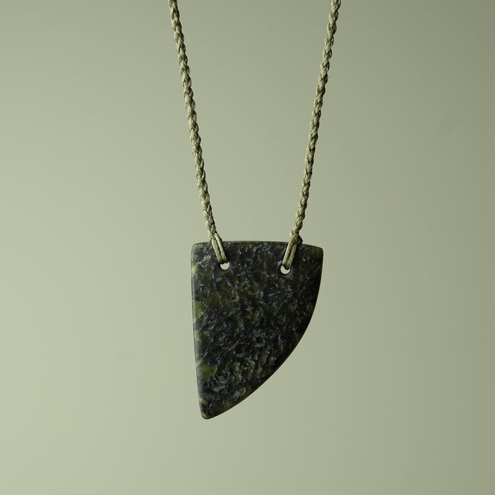 Medium Pounamu Niho Tooth Pendant