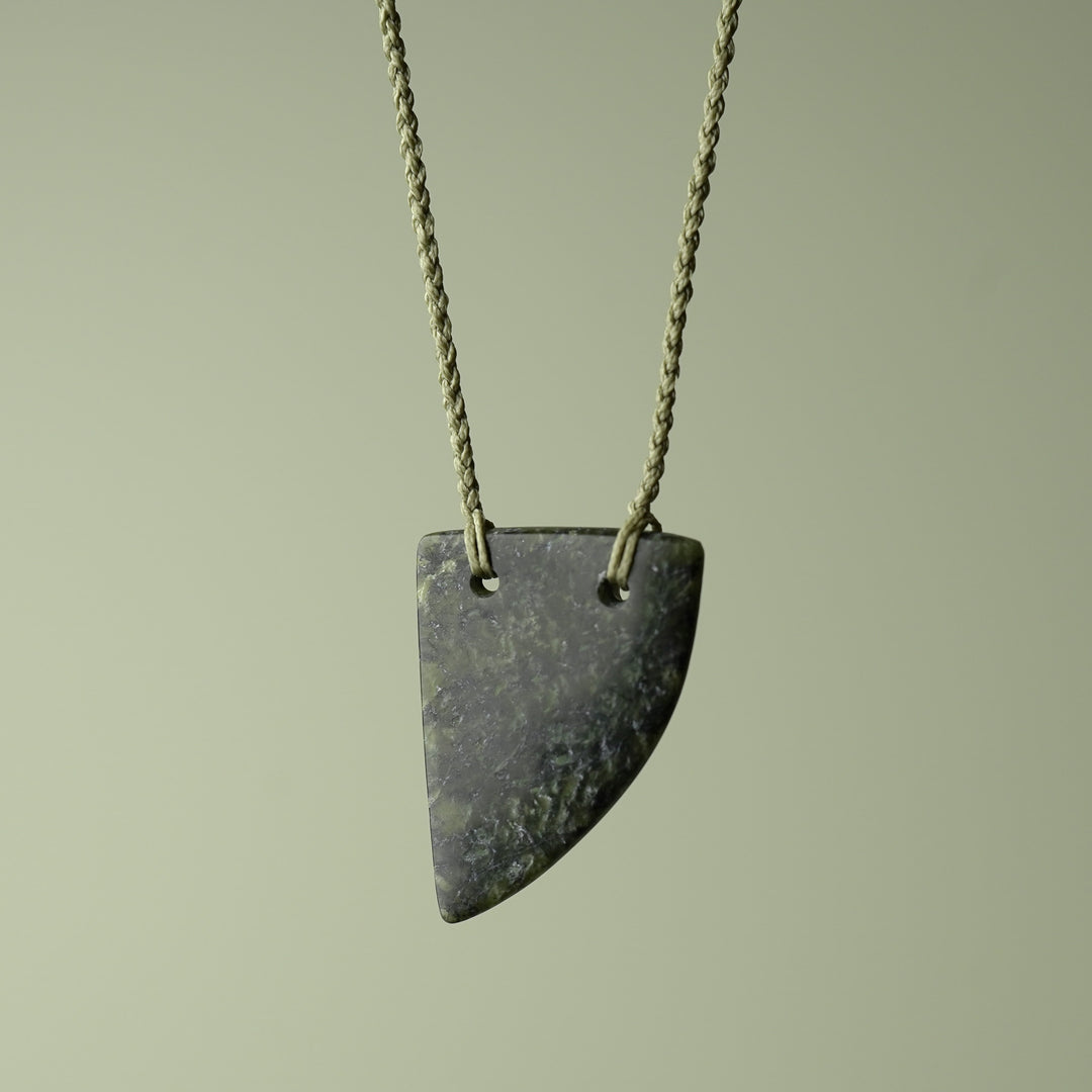 Medium Pounamu Niho Tooth Pendant