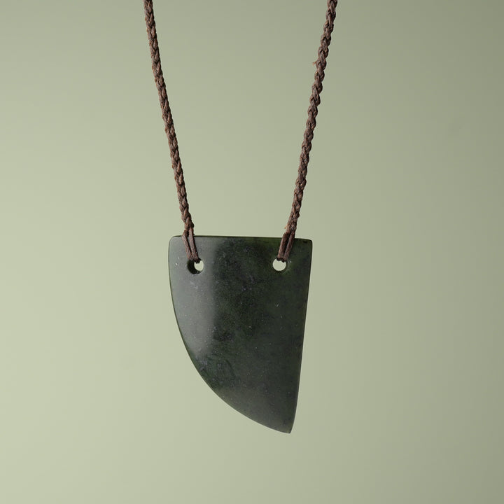 Medium Pounamu Niho Tooth Pendant