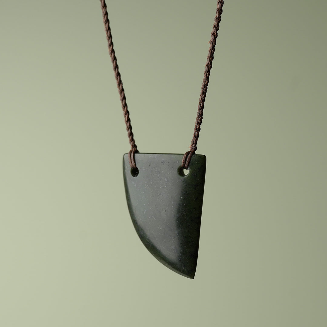 Medium Pounamu Niho Tooth Pendant