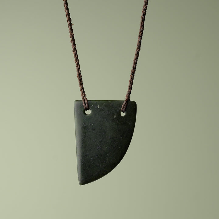 Medium Pounamu Niho Tooth Pendant