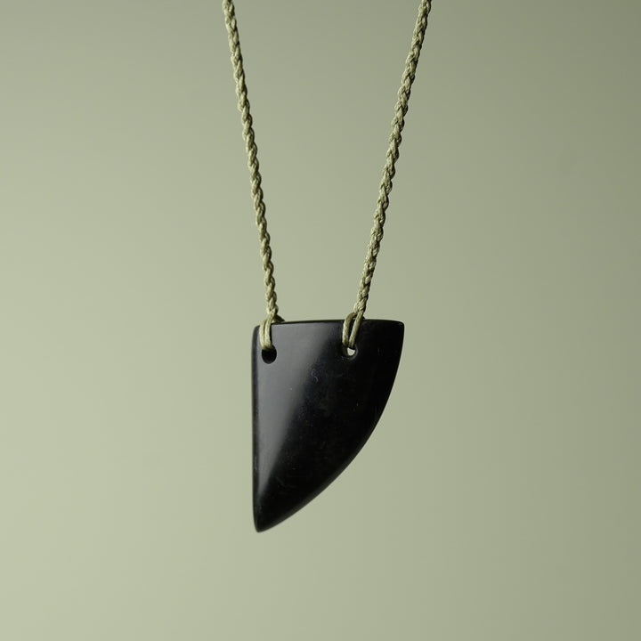 Medium Pounamu Niho Tooth Pendant