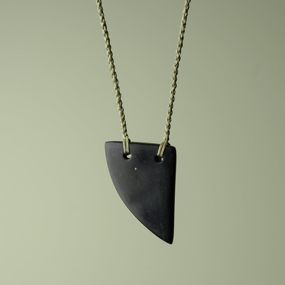 Medium Pounamu Niho Tooth Pendant