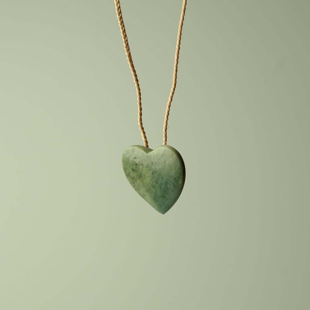 Pounamu Kahurangi Heart Small