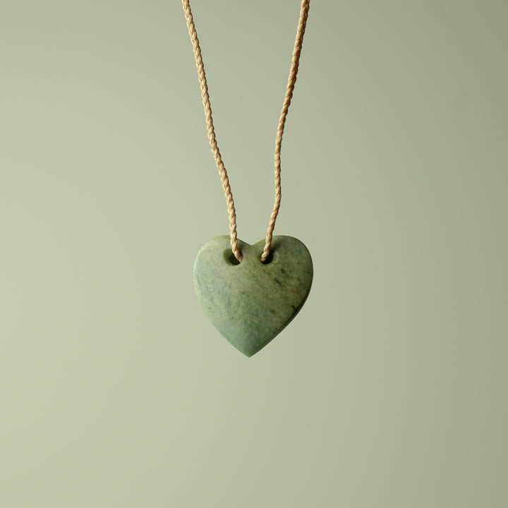 Pounamu Kahurangi Heart Small