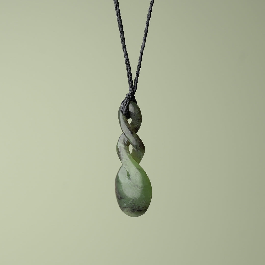 Double Pounamu Pikorua Large