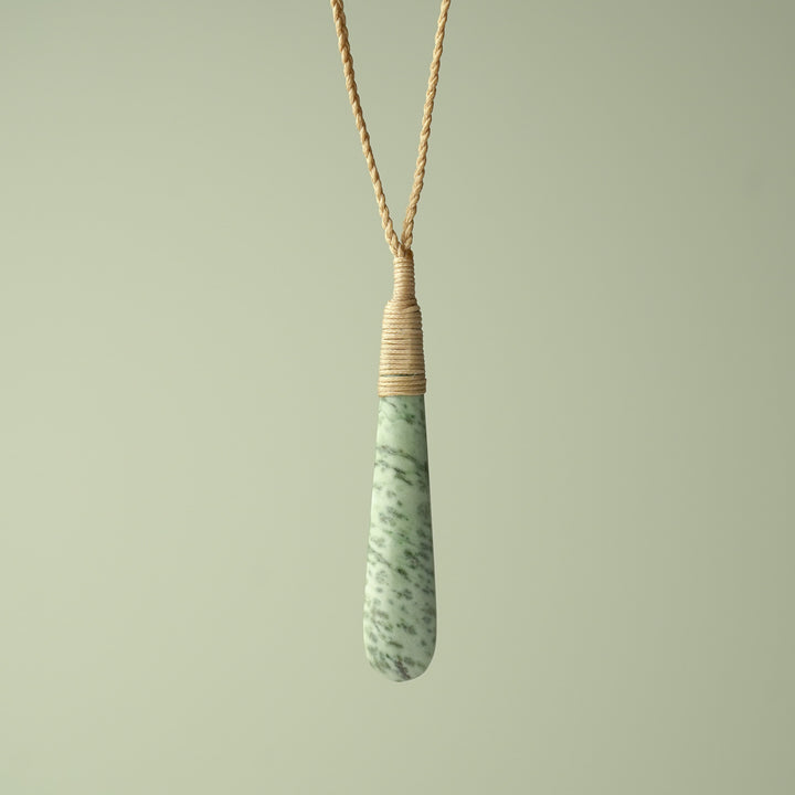 Medium Bound Kōkopu Roimata Teardrop Pendant