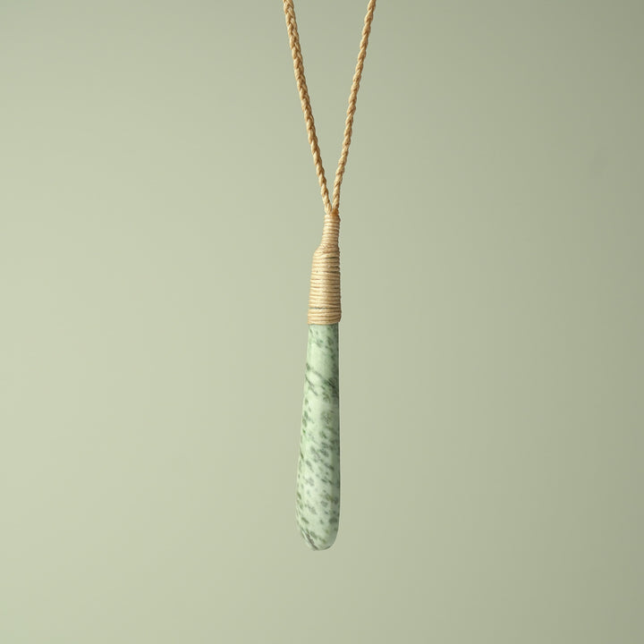 Medium Bound Kōkopu Roimata Teardrop Pendant