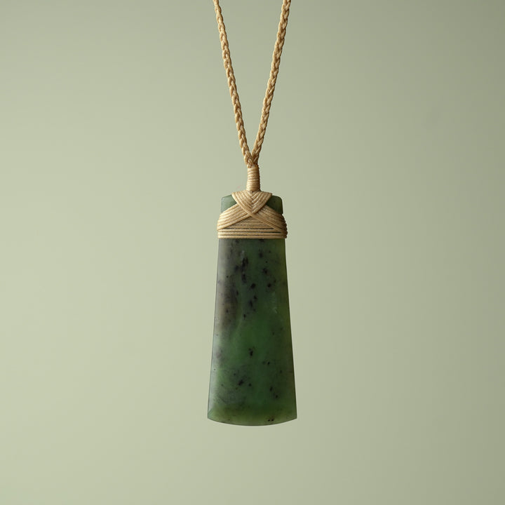 Large Kawakawa Pounamu Toki