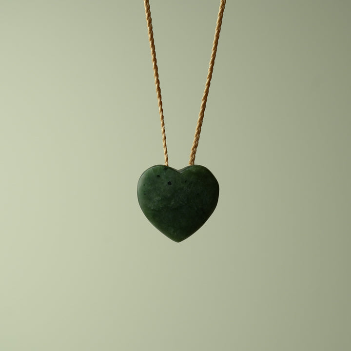 Pounamu Kahurangi Heart Small