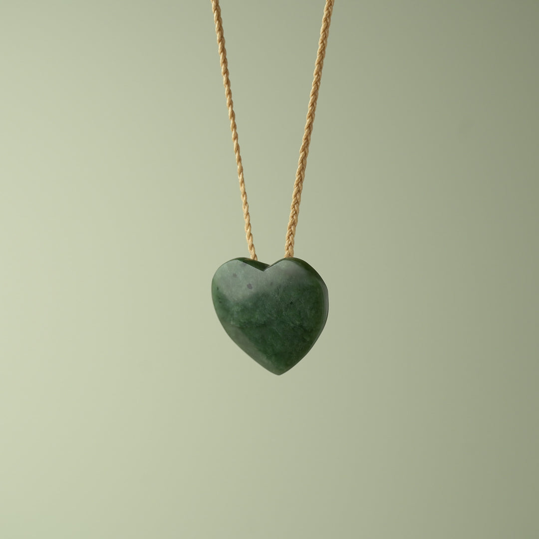 Pounamu Kahurangi Heart Small