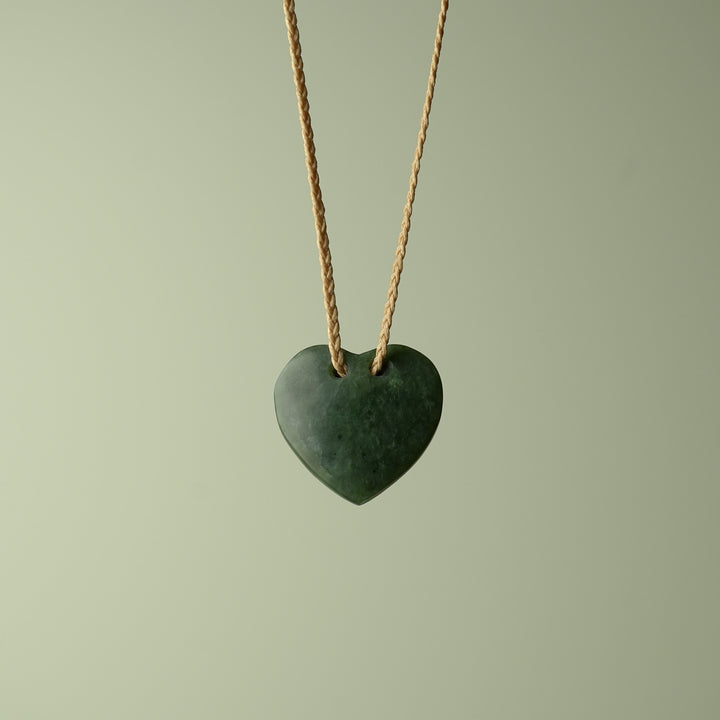 Pounamu Kahurangi Heart Small