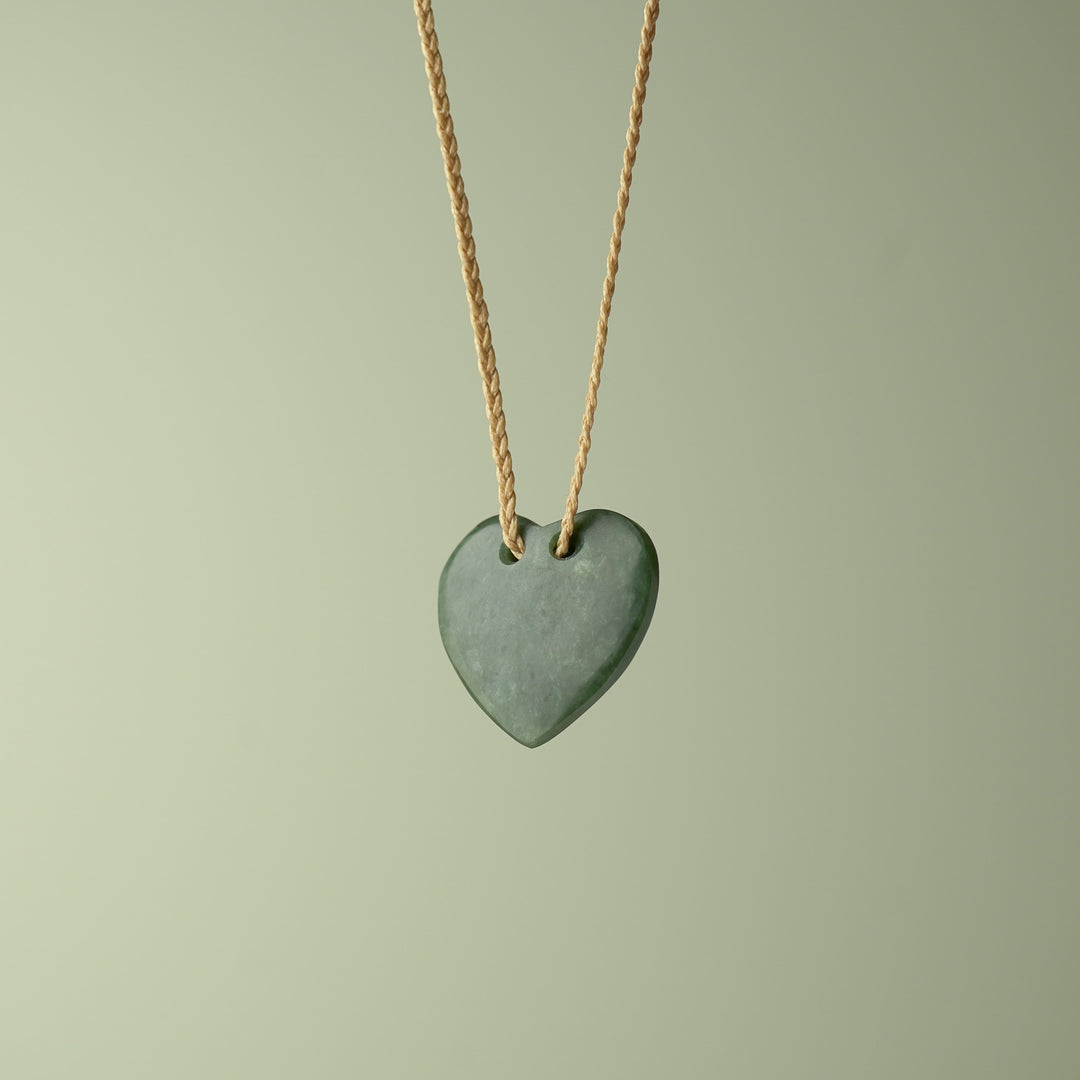 Pounamu Kahurangi Heart Small