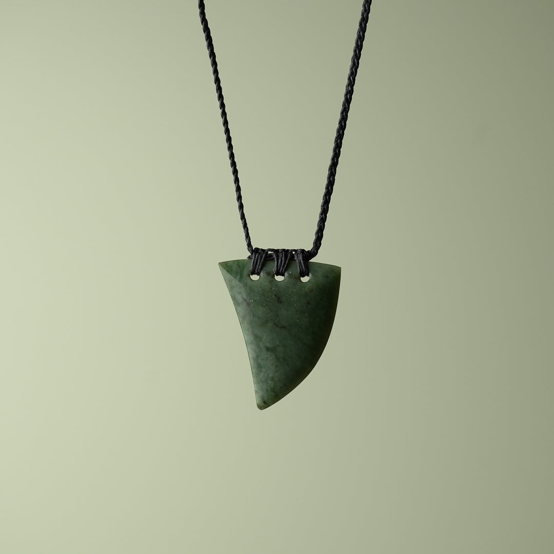 Medium Pounamu Niho Tooth Pendant