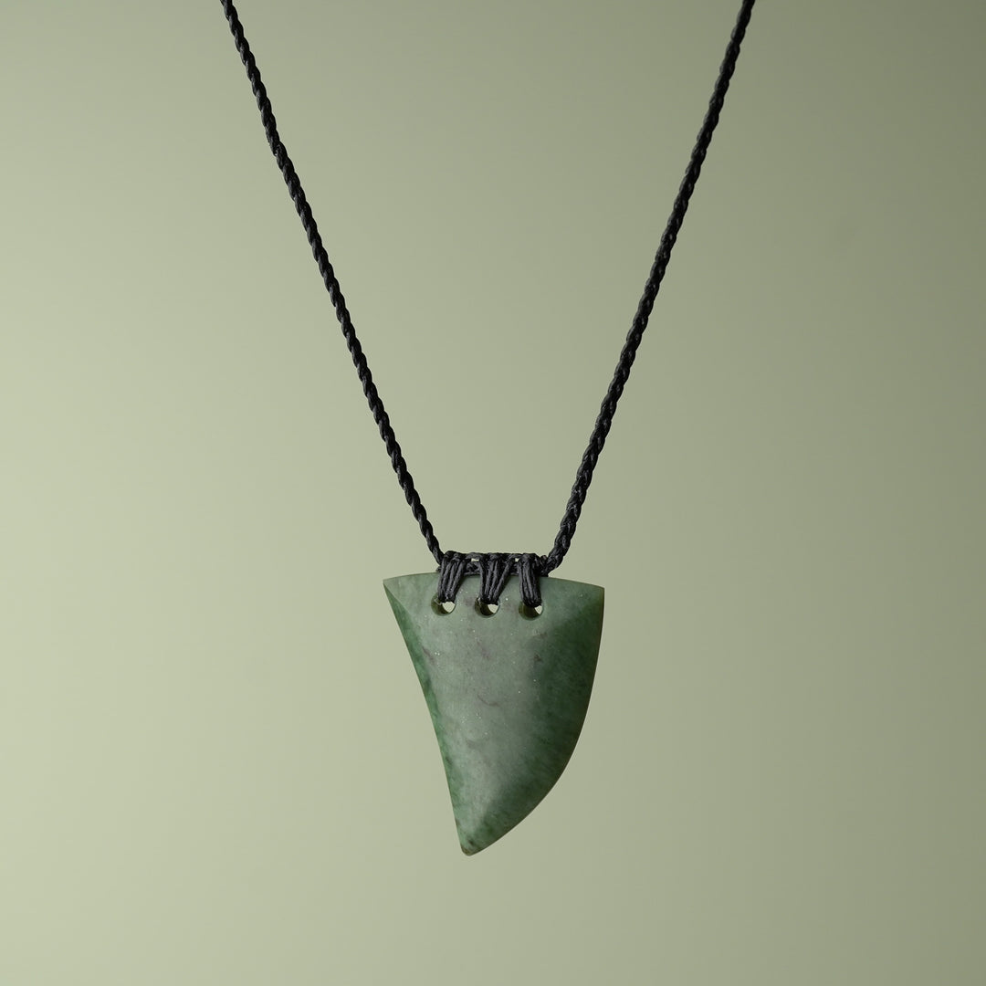 Medium Pounamu Niho Tooth Pendant