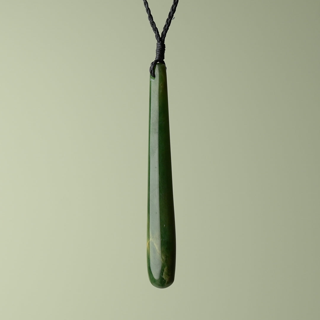 Large Polished Roimata Pendant