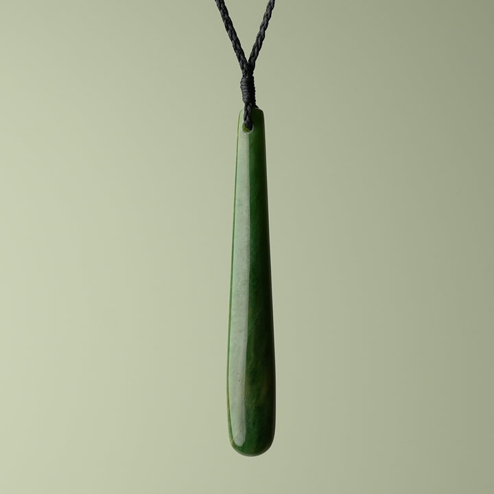 Large Polished Roimata Pendant