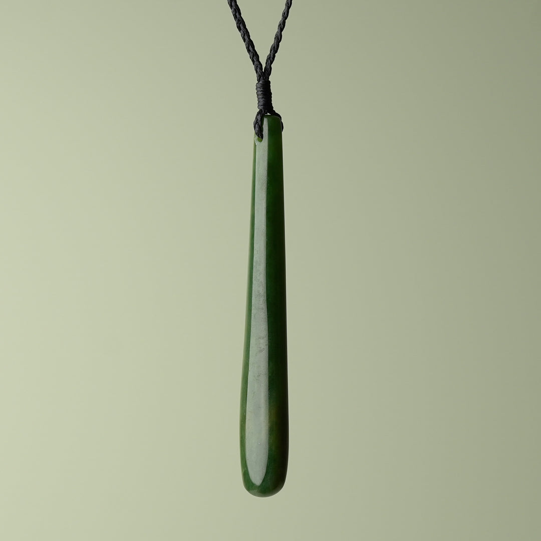 Large Polished Roimata Pendant