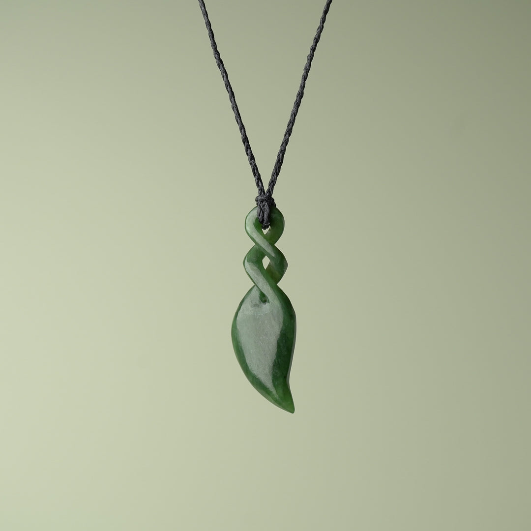 Double Pounamu Pikorua Large