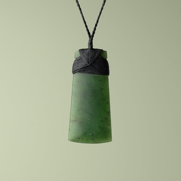 Extra Large Greenstone Toki, Matte