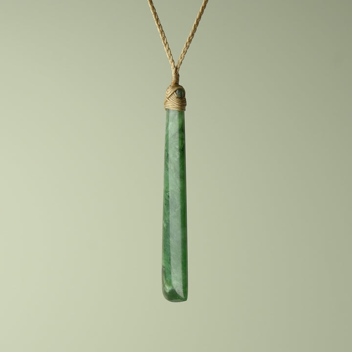 Extra Large Greenstone Toki, Polished