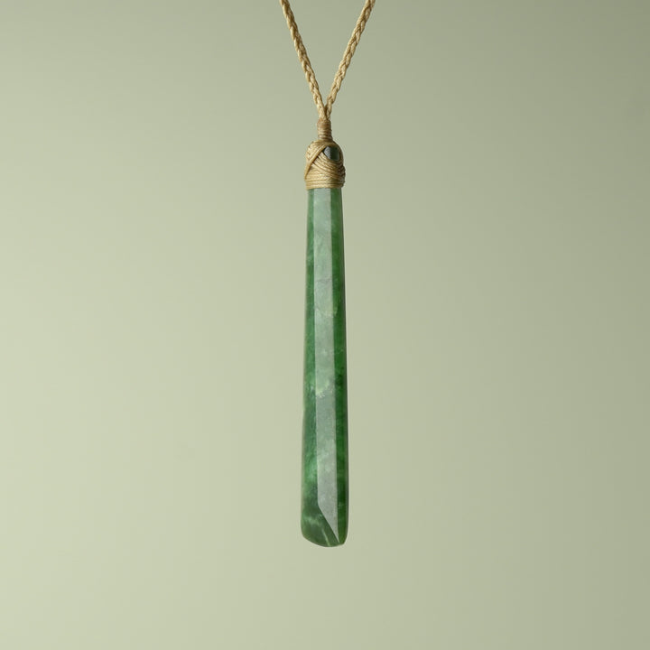 Extra Large Greenstone Toki, Polished