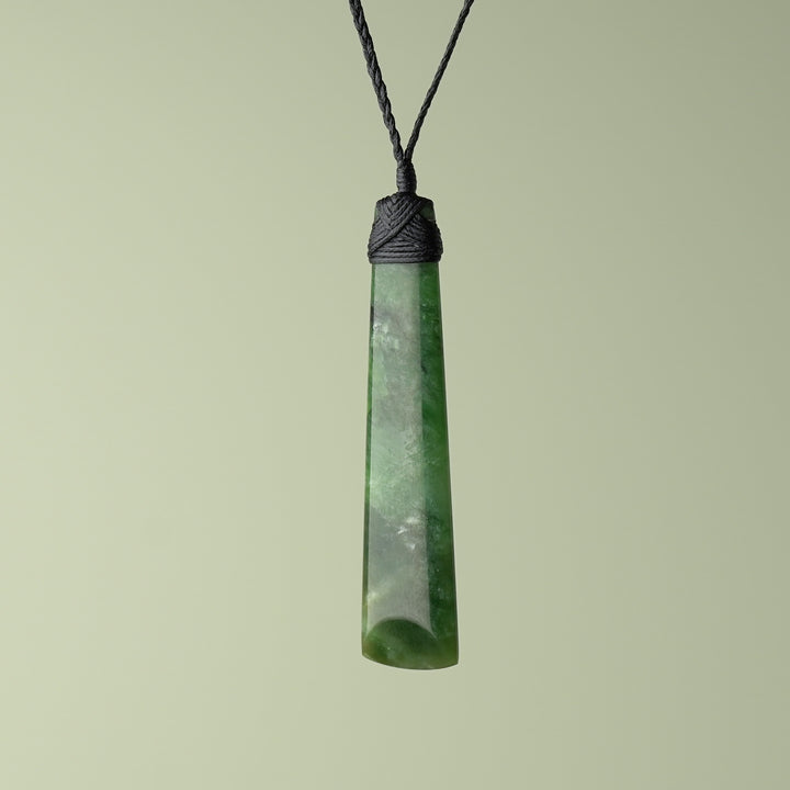 Large Kawakawa Greenstone Toki