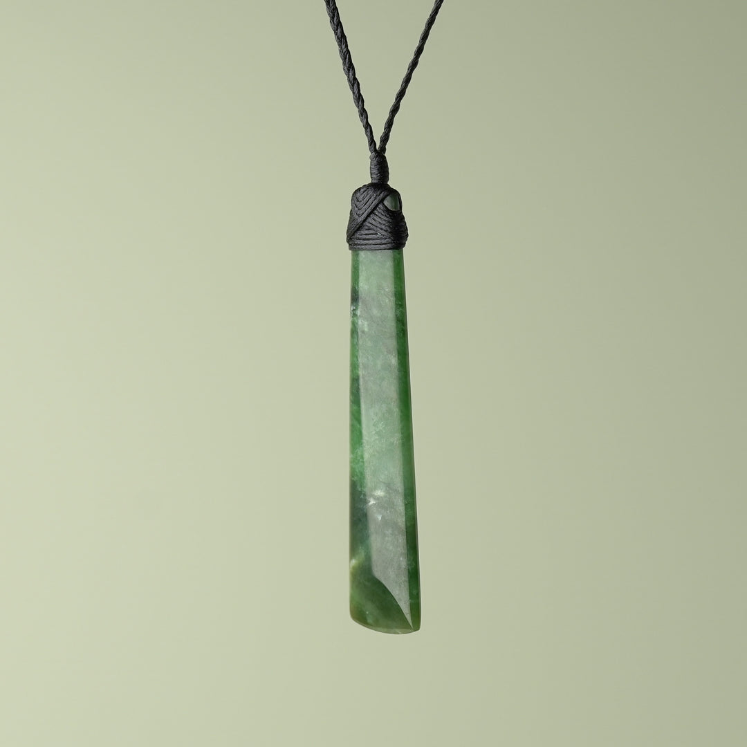 Large Kawakawa Greenstone Toki